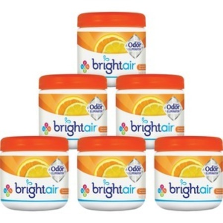 BRIGHT AIR Deodorizer, Odor, Sprorange BRI900013CT